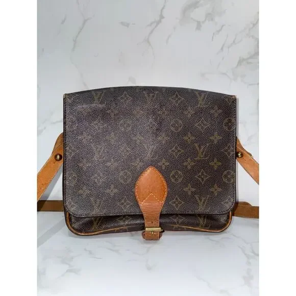 Louis Vuitton Cartouchiere MM Monogram Canvas Crossbody Bag - Picture 14 of 14